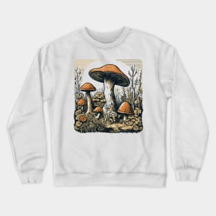 Mystic Forest Fungi Crewneck Sweatshirt